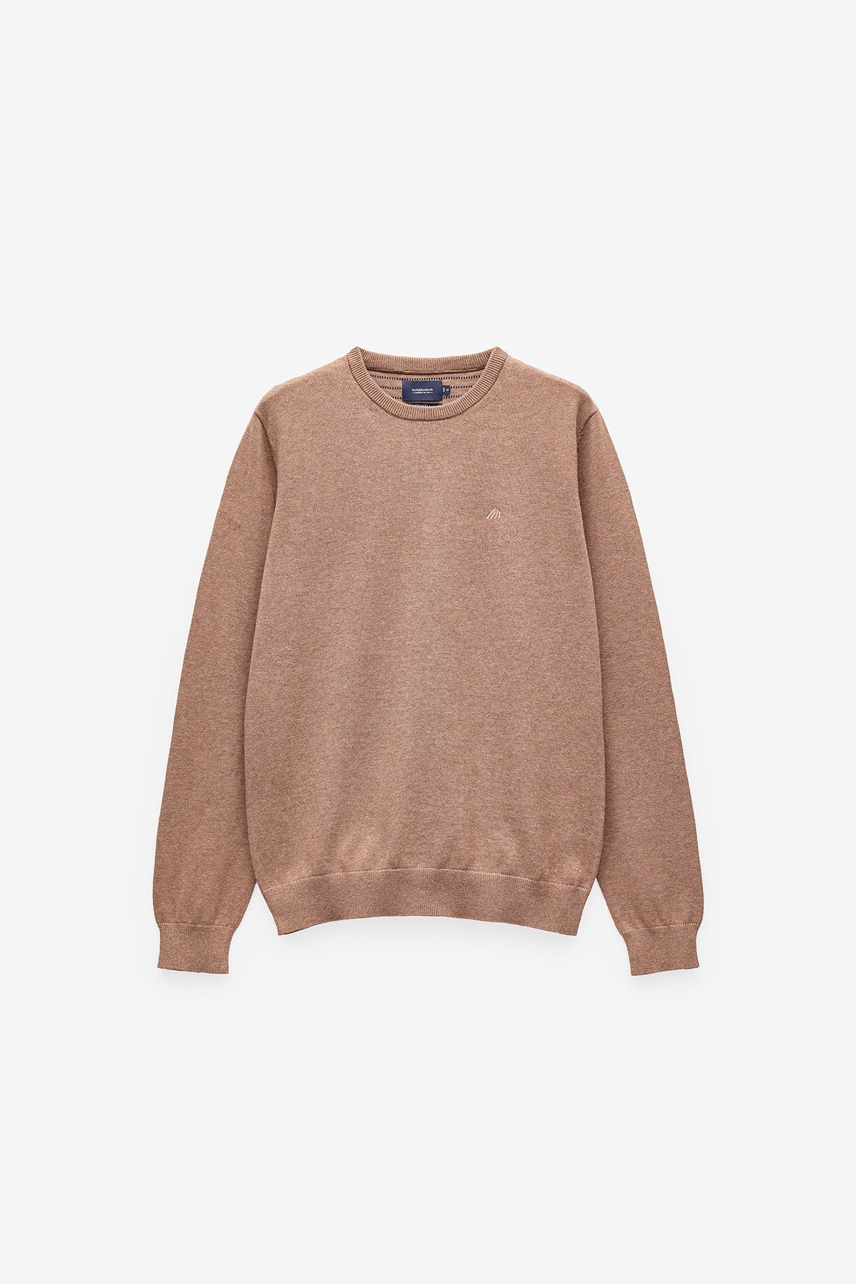 CAMISOLA DE MALHA COM DECOTE REDONDO