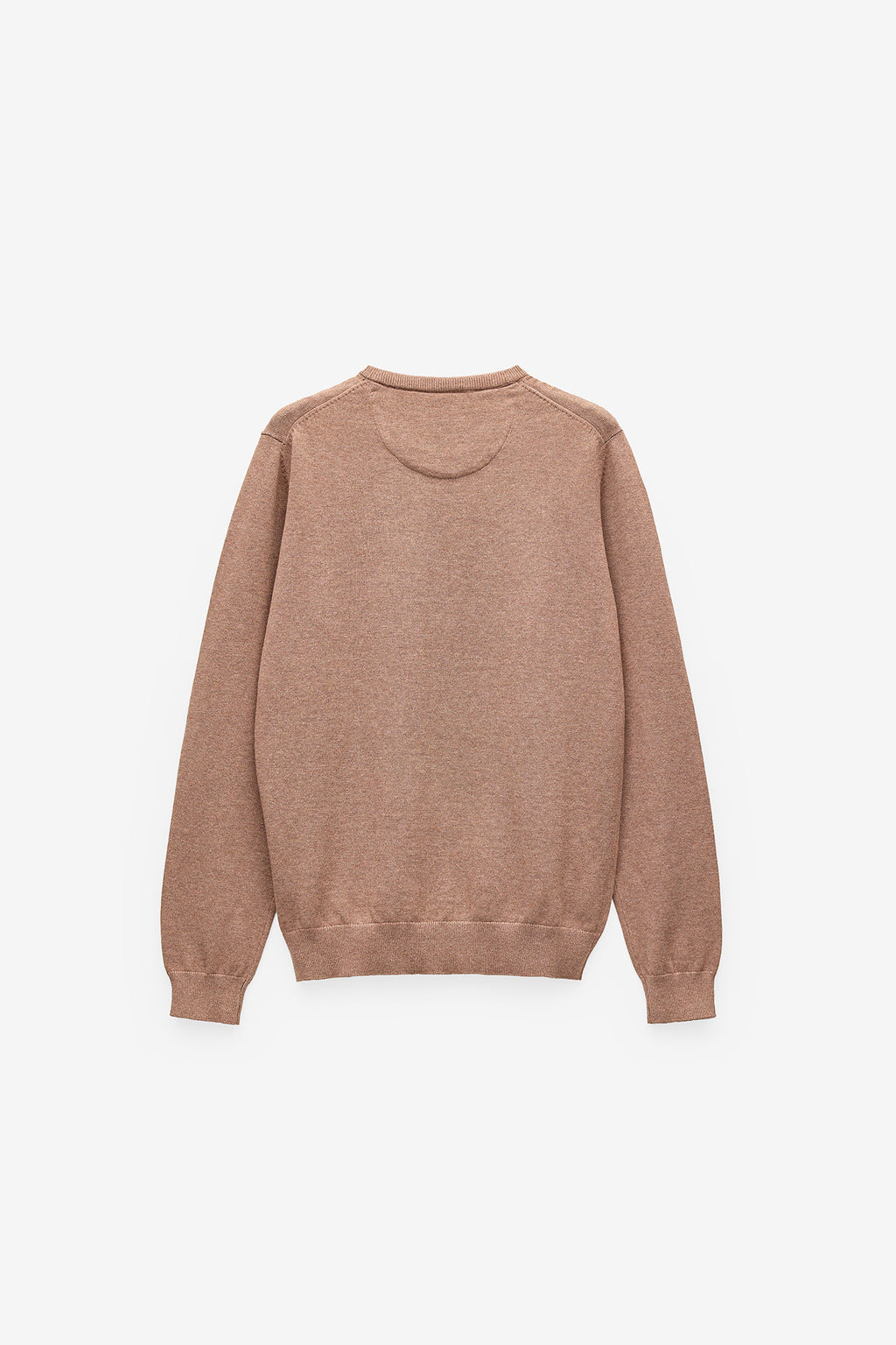 CAMISOLA DE MALHA COM DECOTE REDONDO