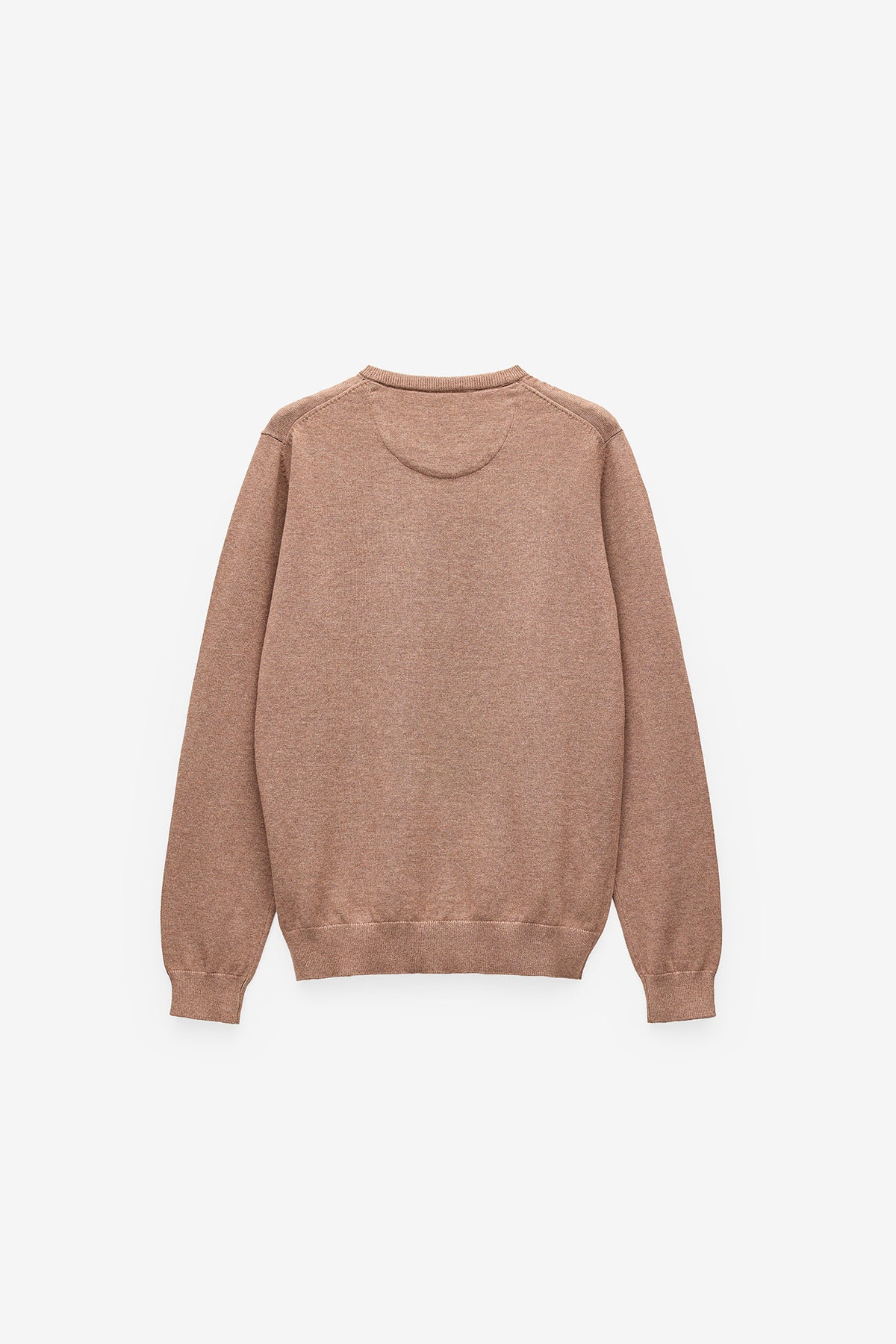 CAMISOLA DE MALHA COM DECOTE REDONDO