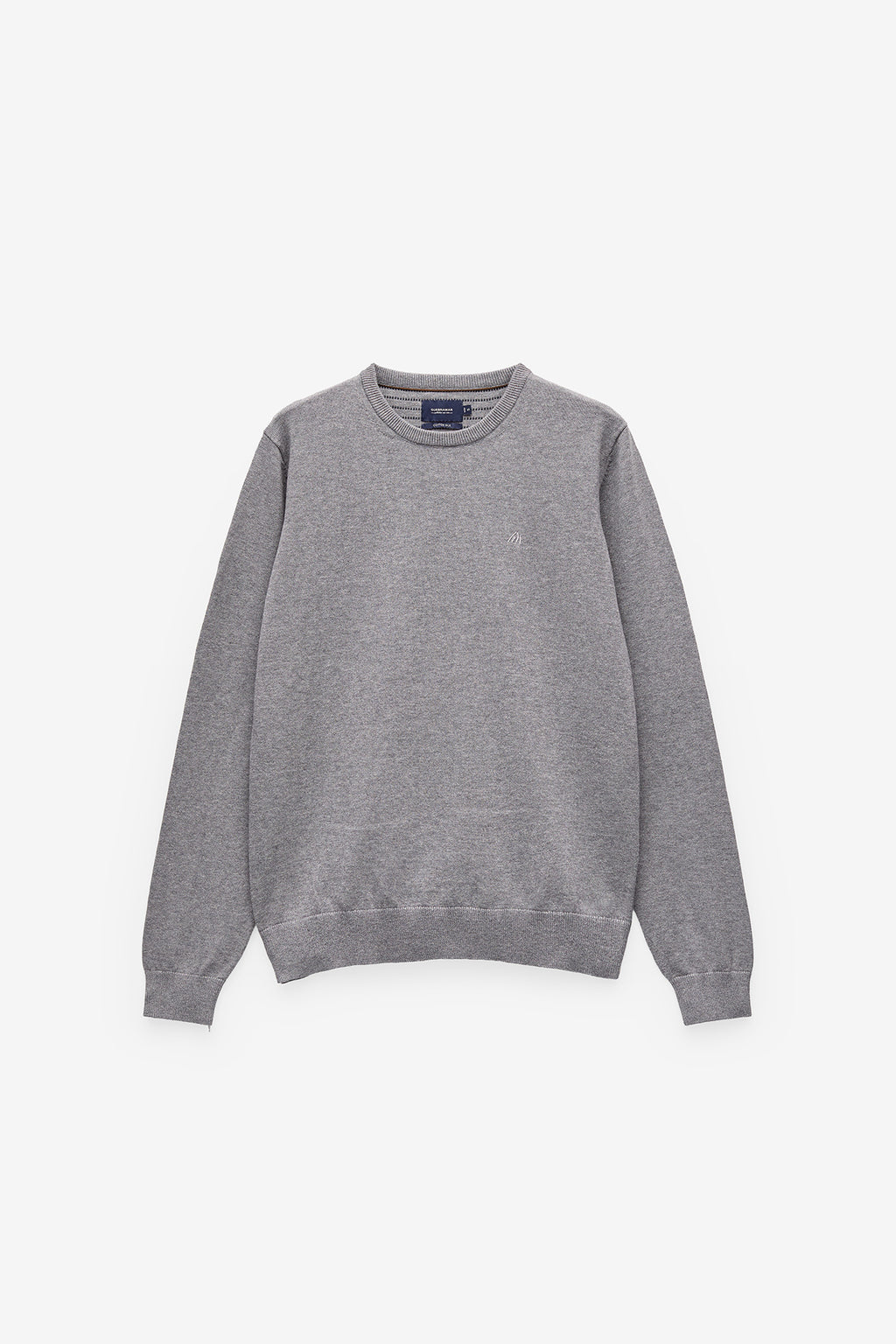 CAMISOLA DE MALHA COM DECOTE REDONDO
