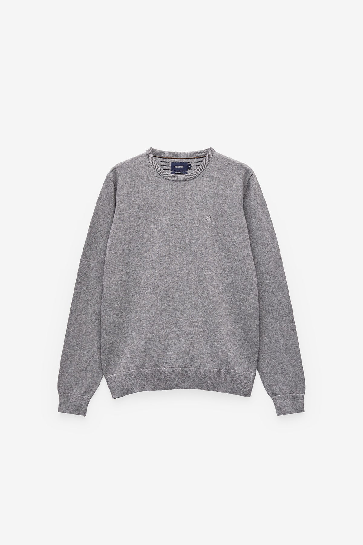 CAMISOLA DE MALHA COM DECOTE REDONDO