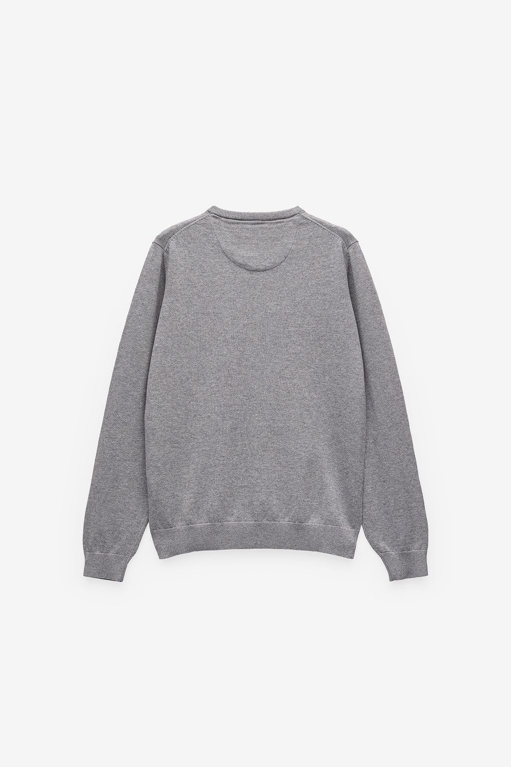 CAMISOLA DE MALHA COM DECOTE REDONDO