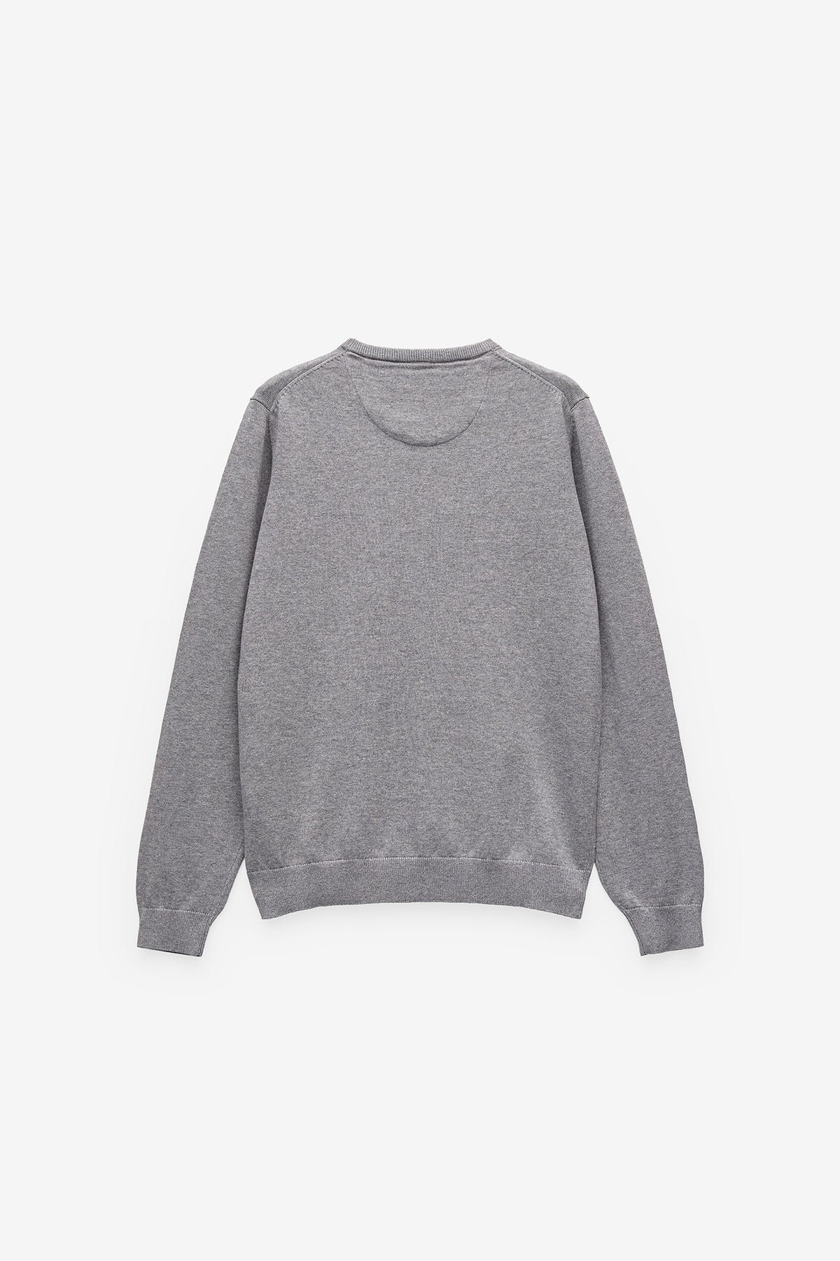 CAMISOLA DE MALHA COM DECOTE REDONDO