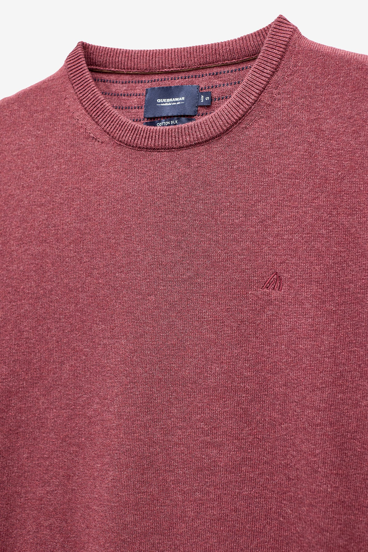 CAMISOLA DE MALHA COM DECOTE REDONDO