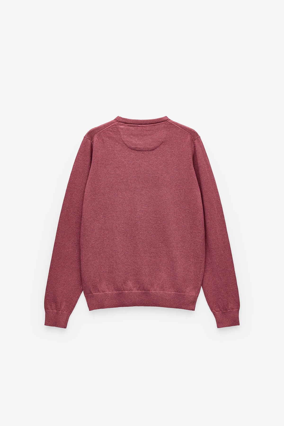 CAMISOLA DE MALHA COM DECOTE REDONDO