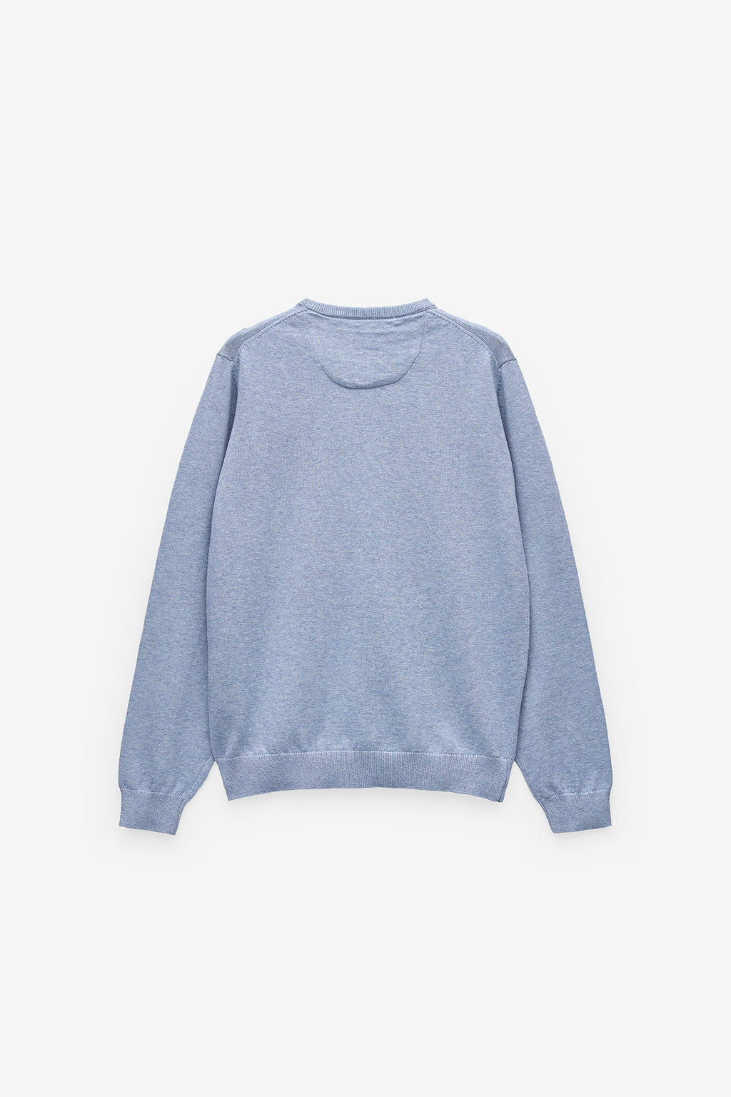 CAMISOLA DE MALHA COM DECOTE REDONDO