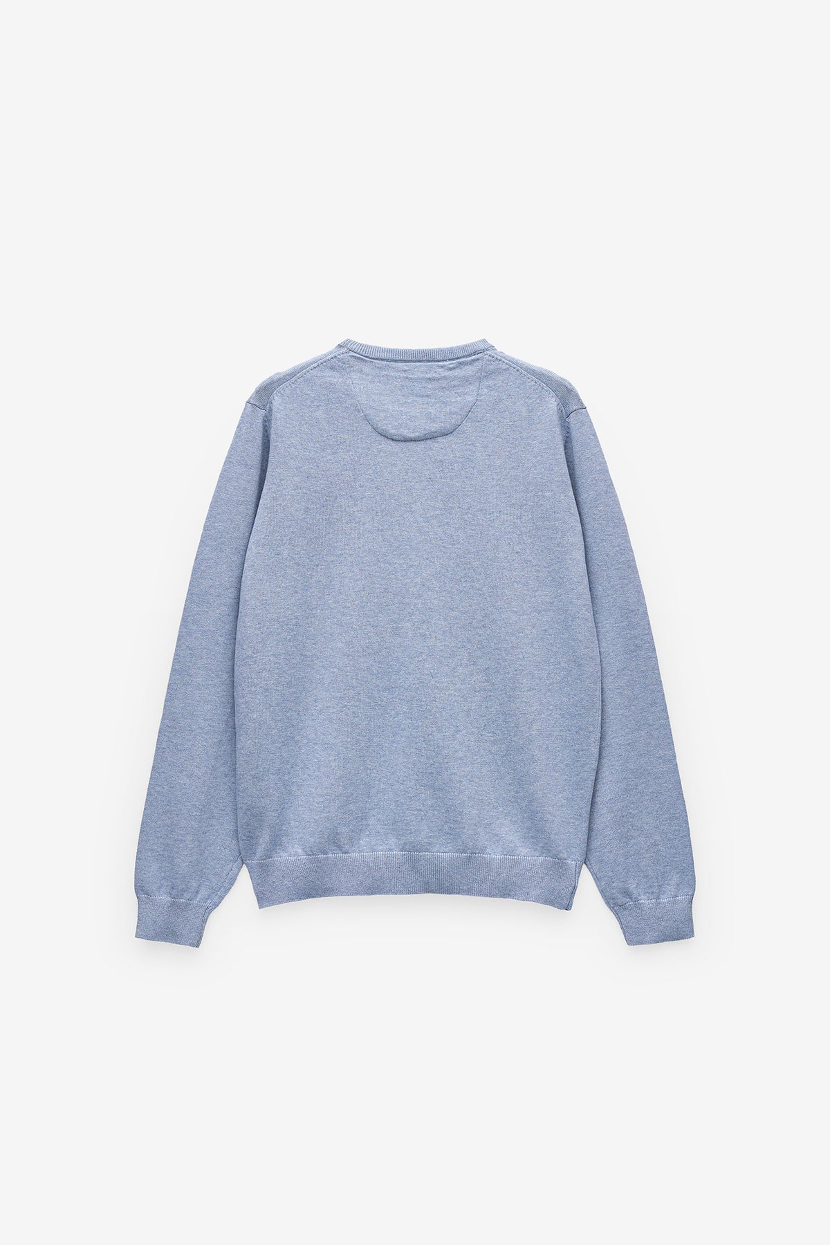 CAMISOLA DE MALHA COM DECOTE REDONDO