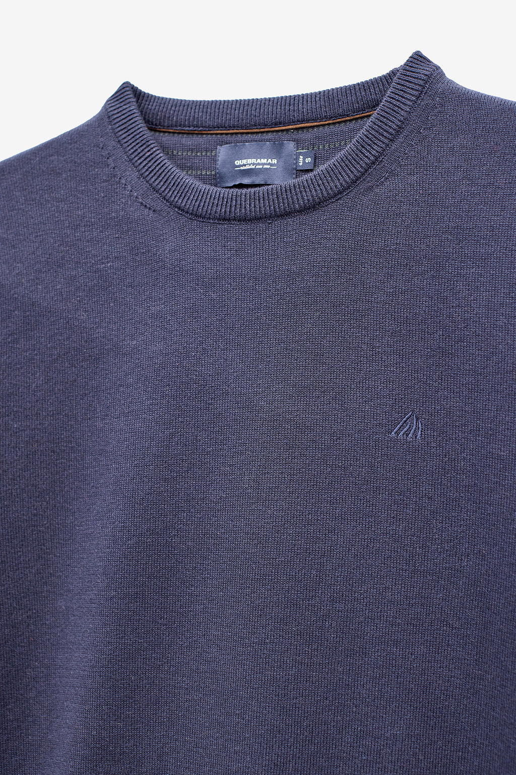 CAMISOLA DE MALHA COM DECOTE REDONDO