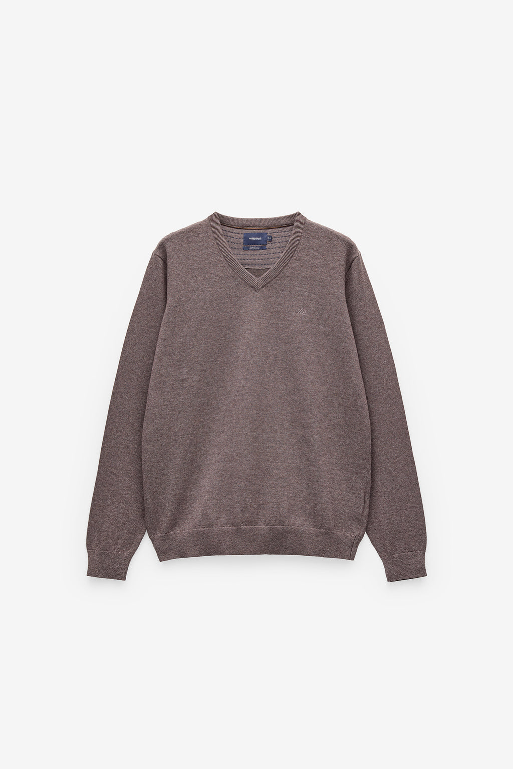 CAMISOLA DE MALHA COM SEDA DECOTE EM V