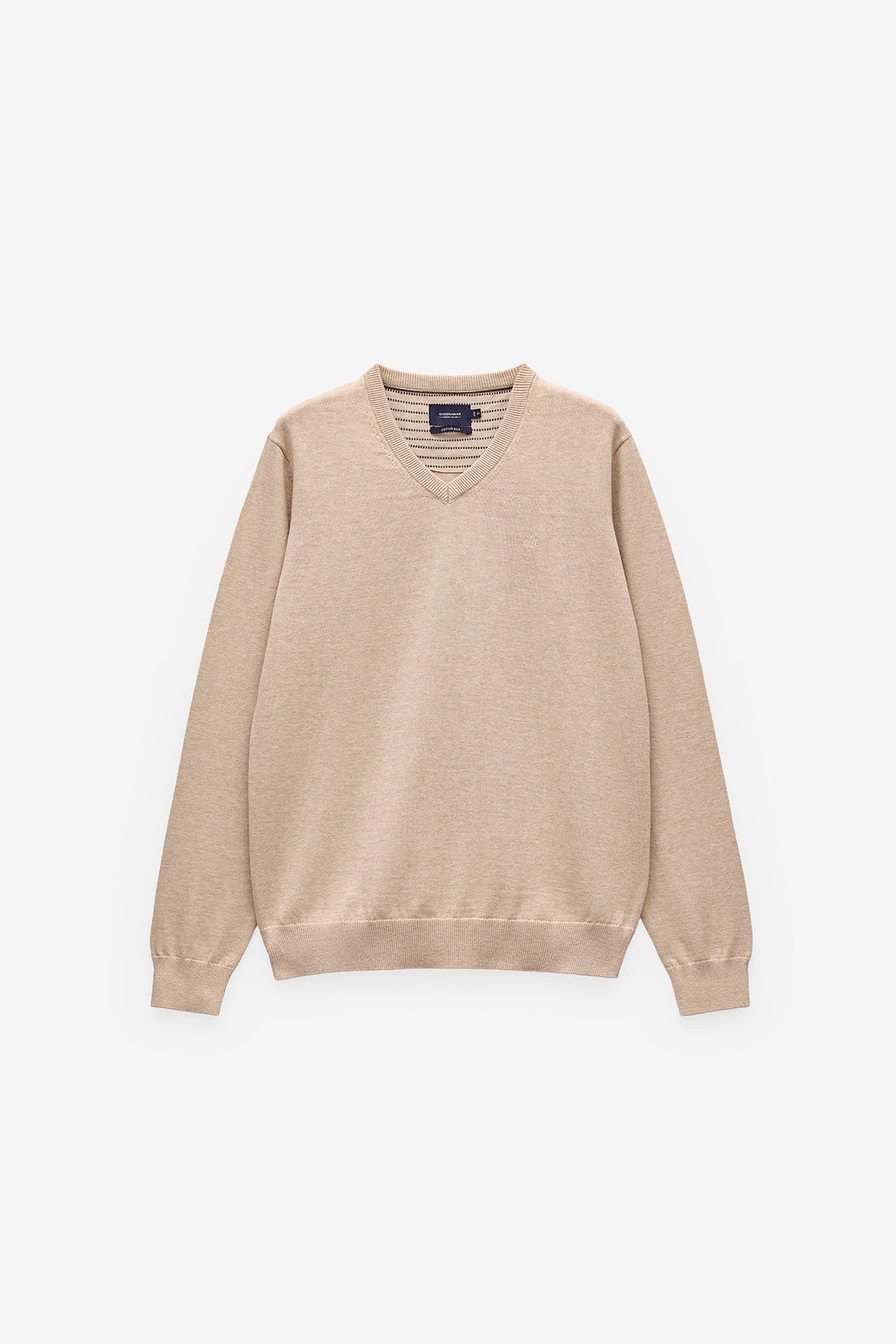 CAMISOLA DE MALHA COM SEDA DECOTE EM V
