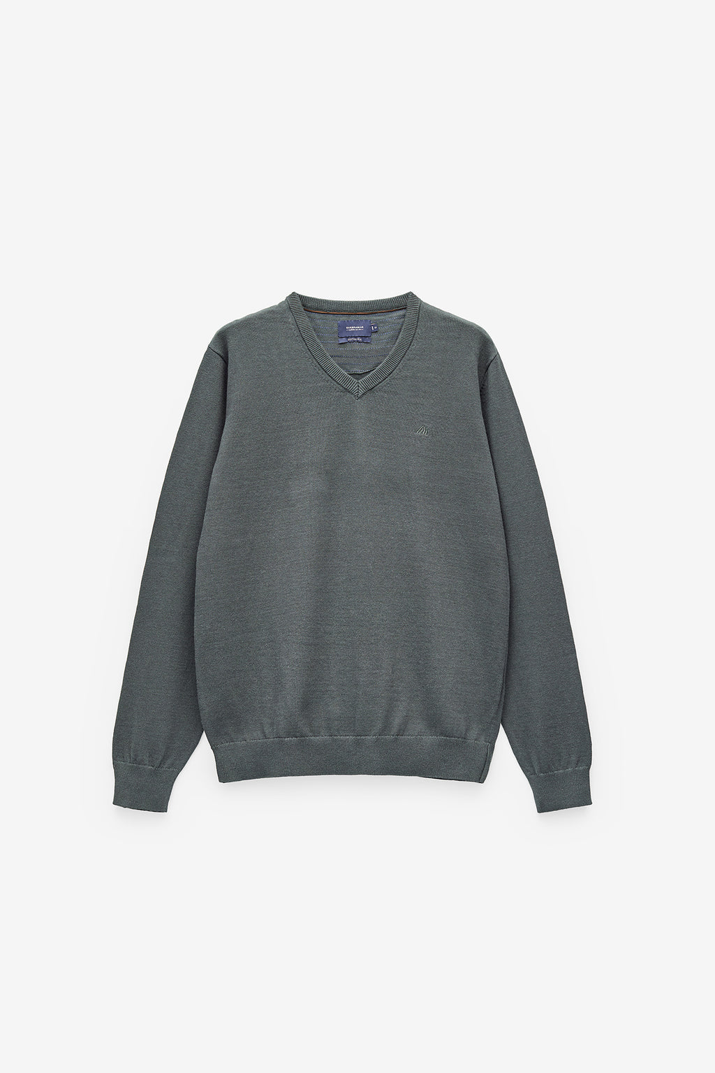 CAMISOLA DE MALHA COM SEDA DECOTE EM V