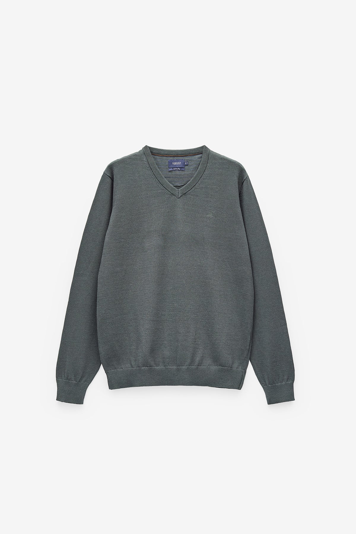 CAMISOLA DE MALHA COM SEDA DECOTE EM V