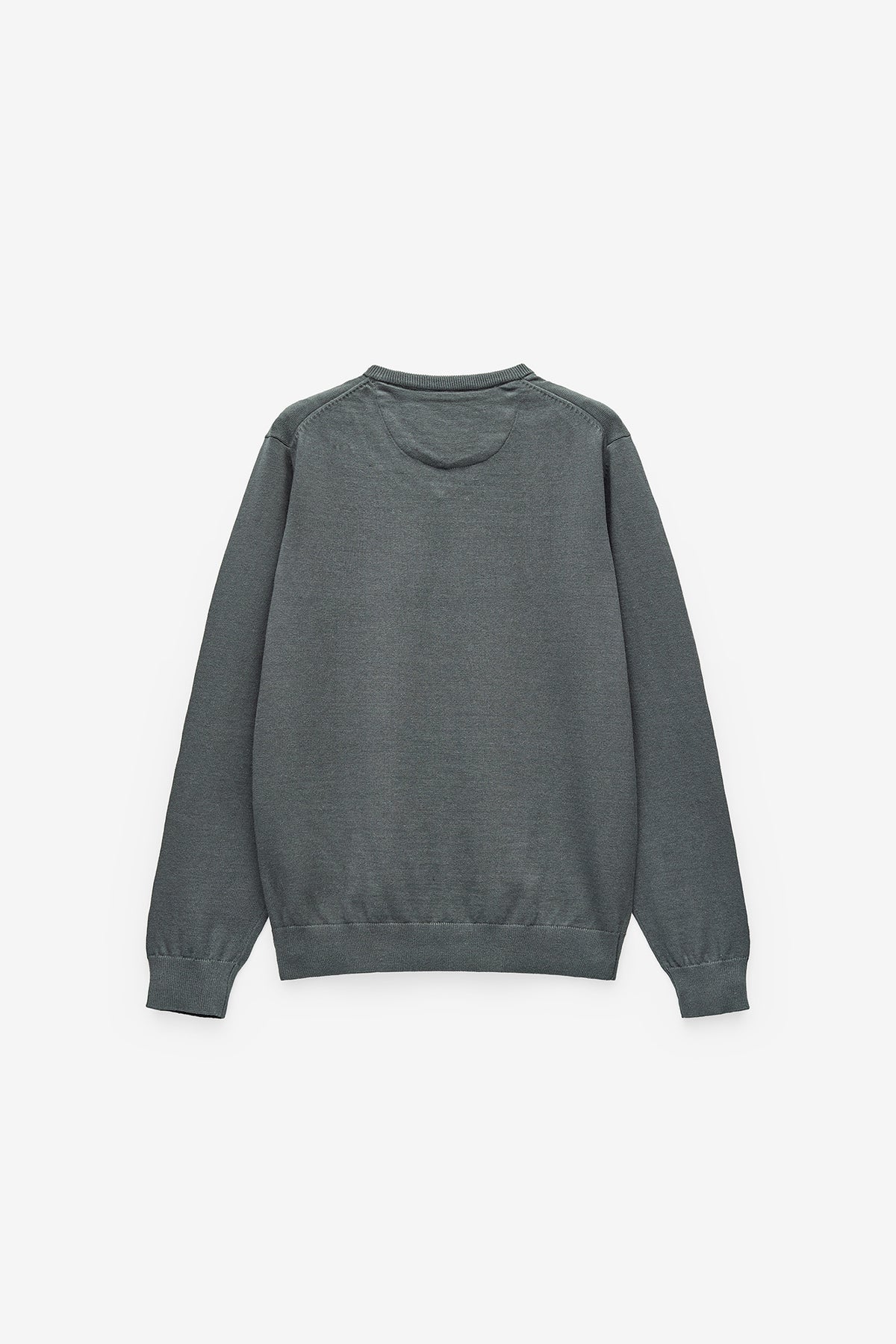 CAMISOLA DE MALHA COM SEDA DECOTE EM V