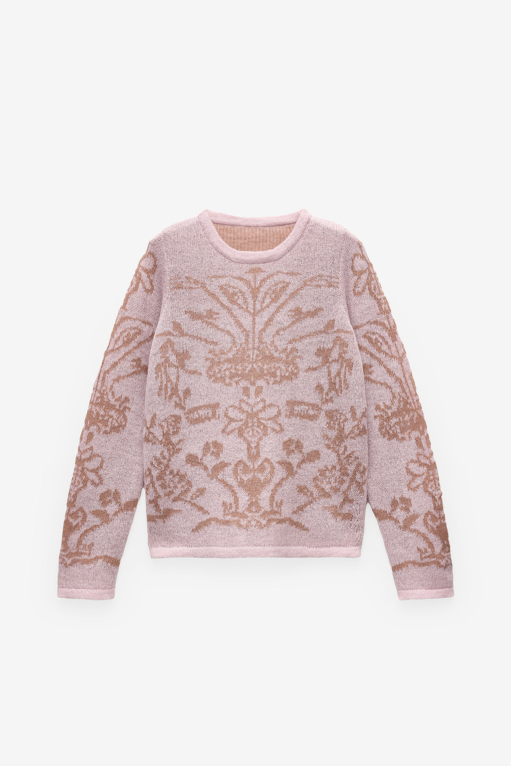MALHA COM JACQUARD FLORAL