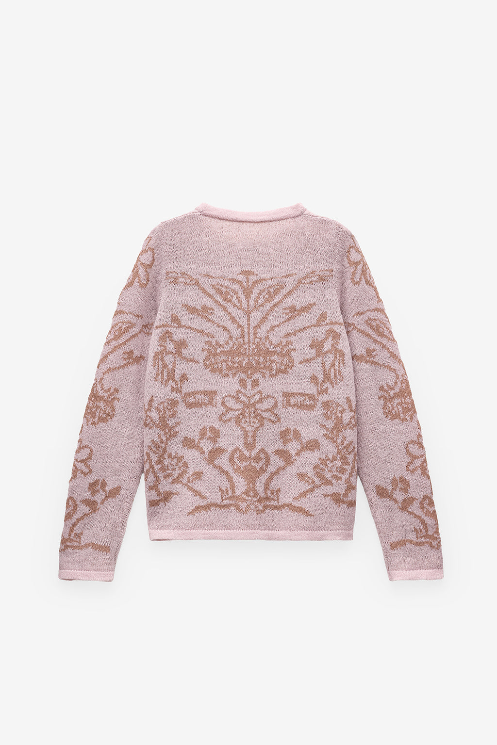 MALHA COM JACQUARD FLORAL
