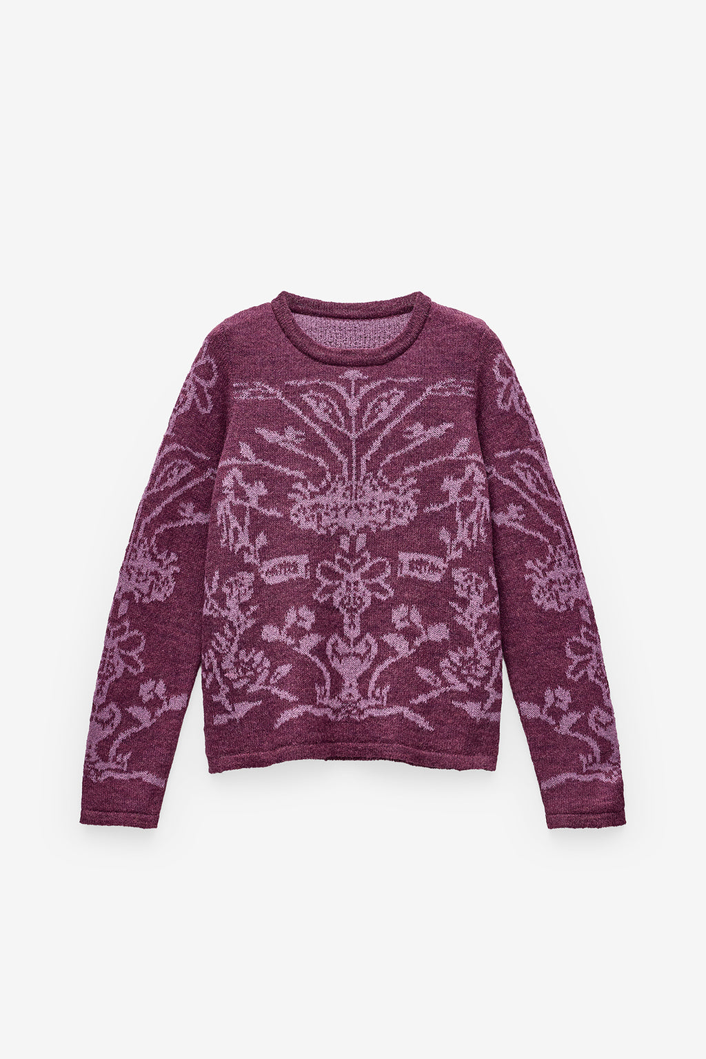 MALHA COM JACQUARD FLORAL