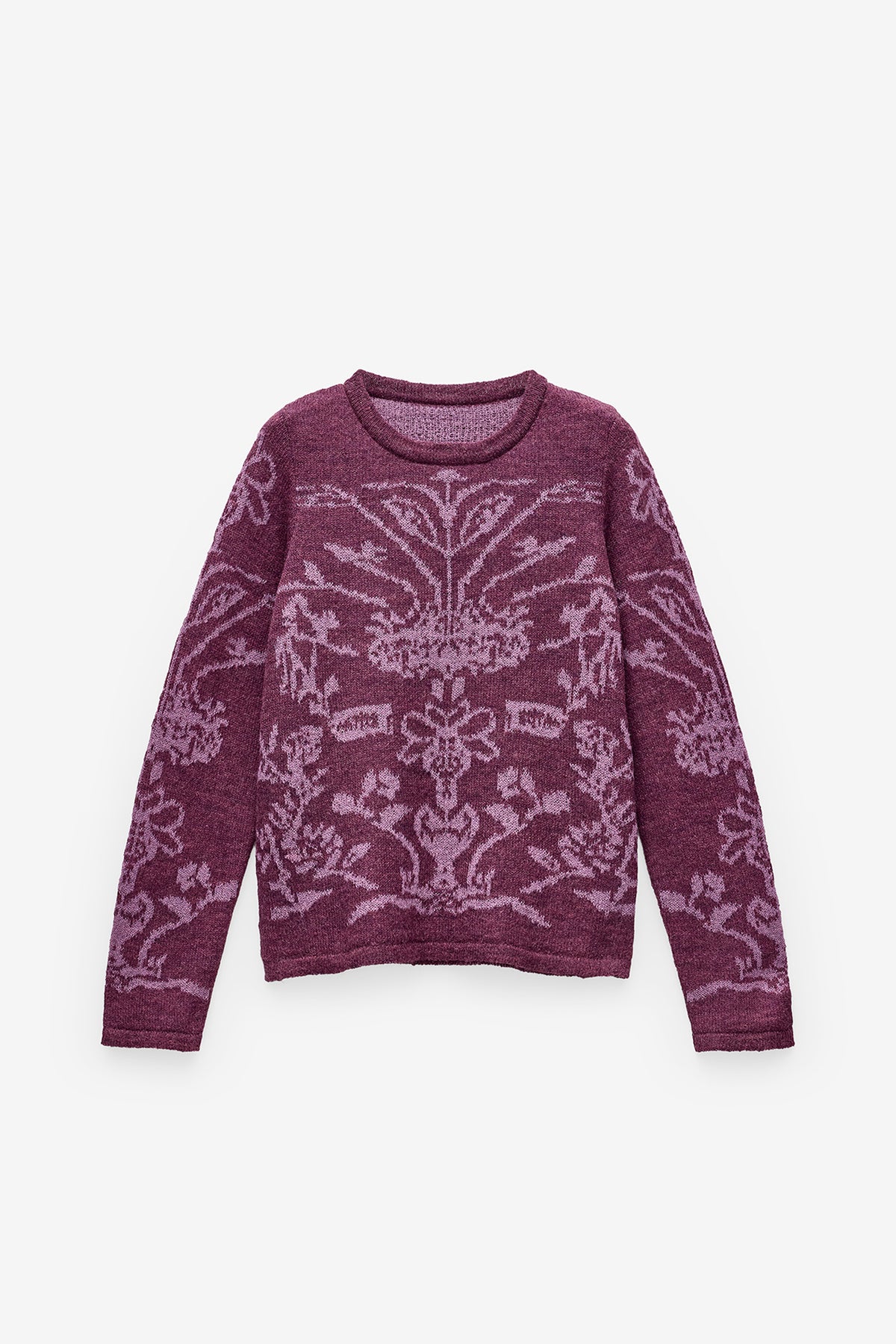 MALHA COM JACQUARD FLORAL