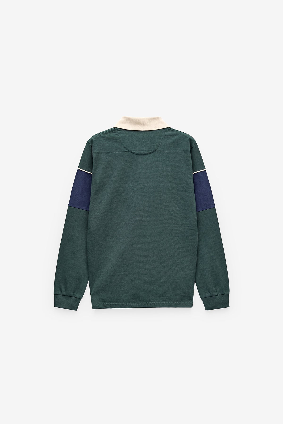 POLO DE MANGA COMPRIDA COLOR BLOCK
