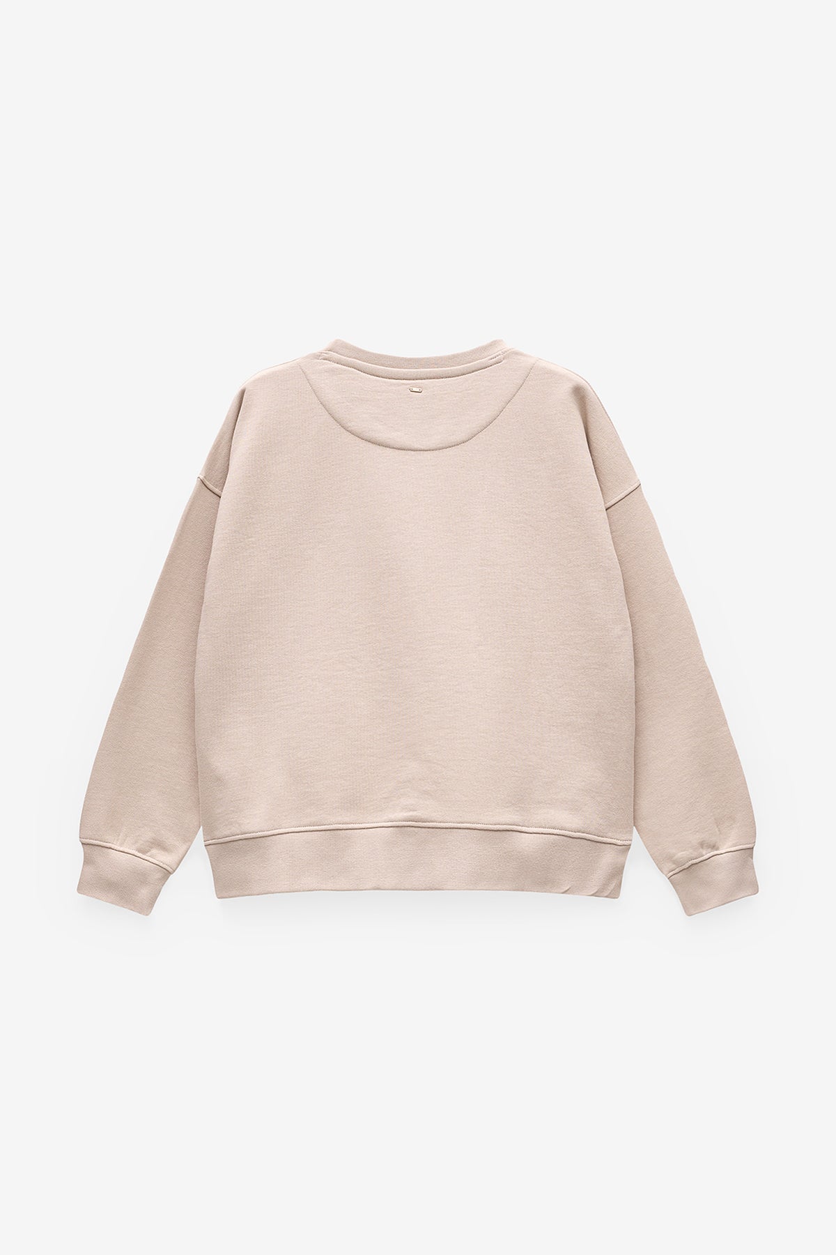 SWEATSHIRT COM APLICAÇÕES BRILHANTES