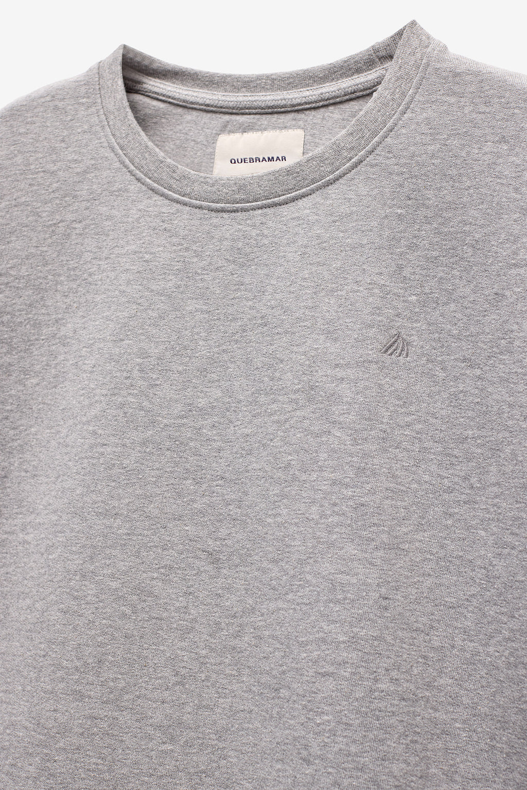 SWEATSHIRT BÁSICA COM DECOTE REDONDO