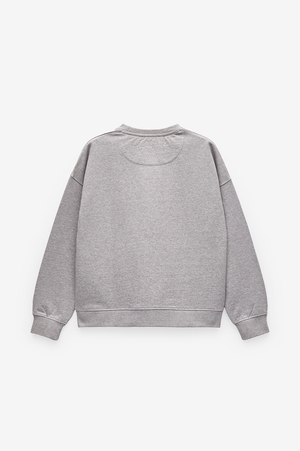 SWEATSHIRT BÁSICA COM DECOTE REDONDO