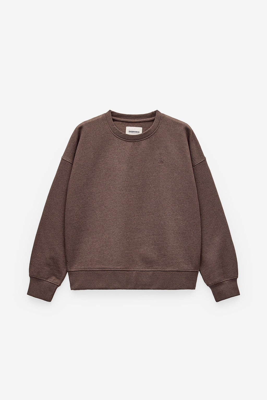 SWEATSHIRT BÁSICA COM DECOTE REDONDO