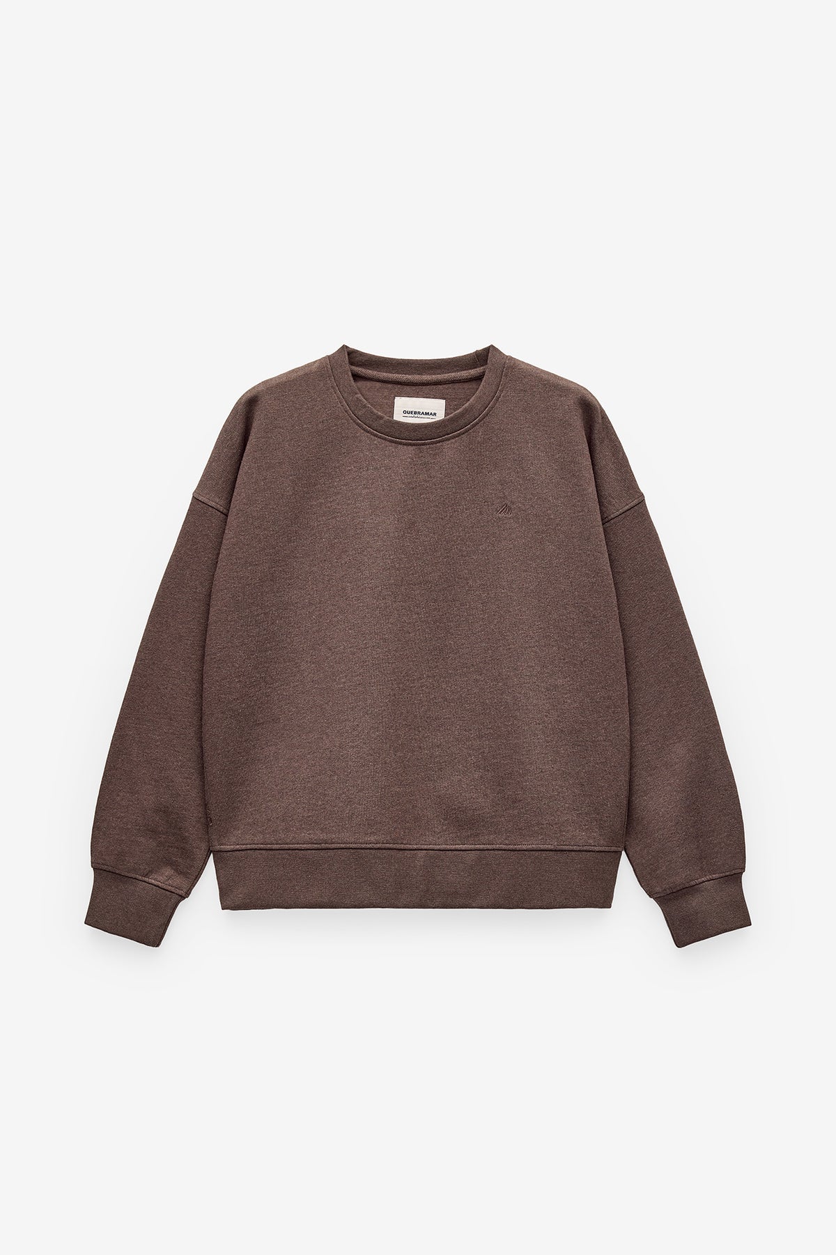 SWEATSHIRT BÁSICA COM DECOTE REDONDO