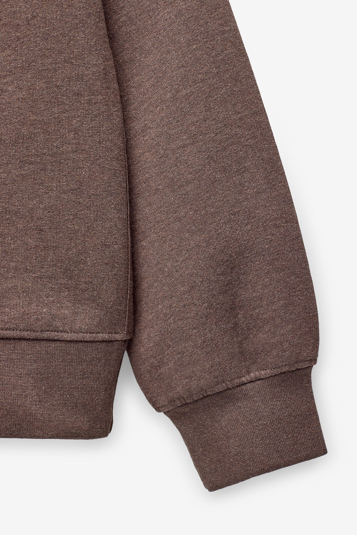 SWEATSHIRT BÁSICA COM DECOTE REDONDO
