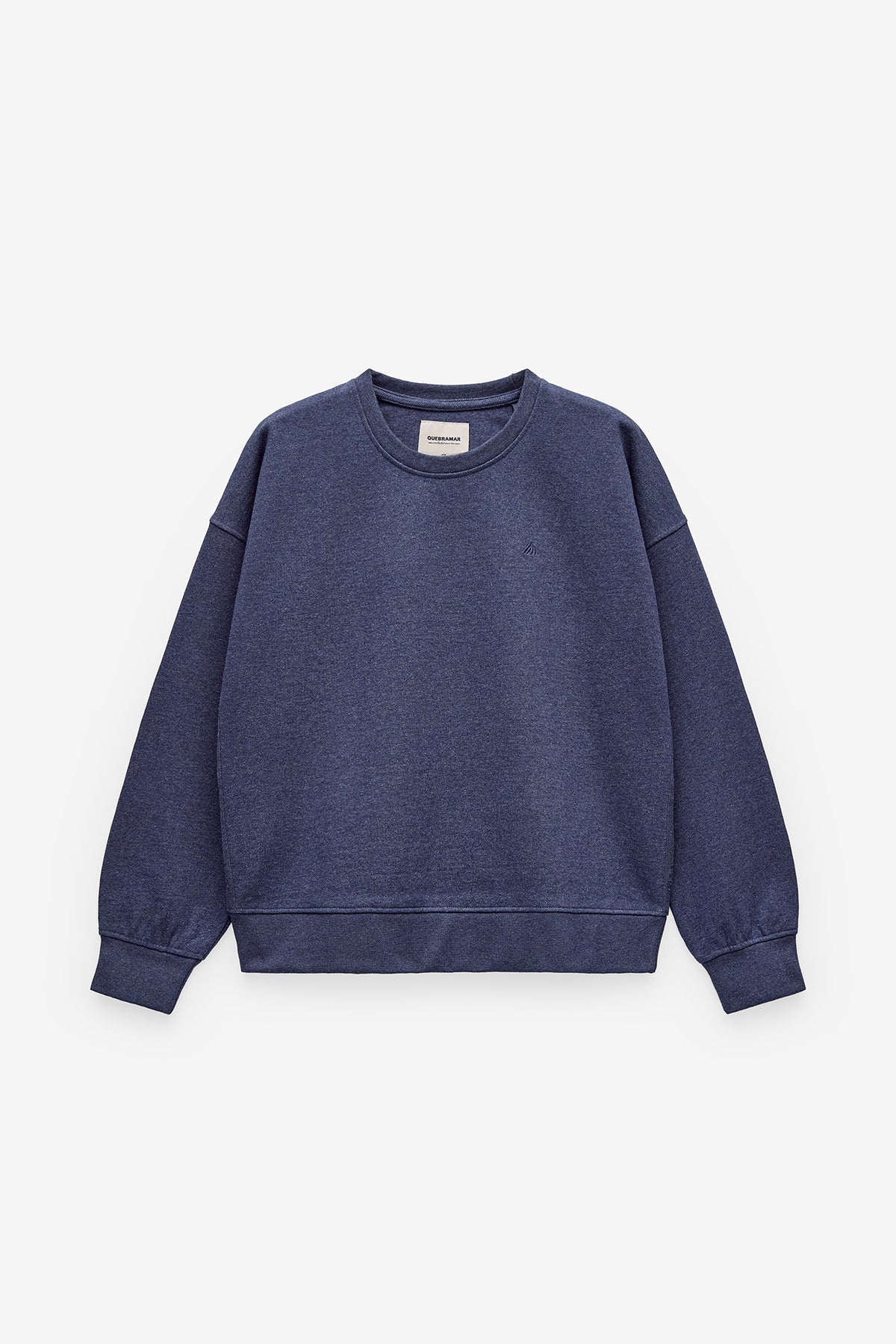 SWEATSHIRT BÁSICA COM DECOTE REDONDO