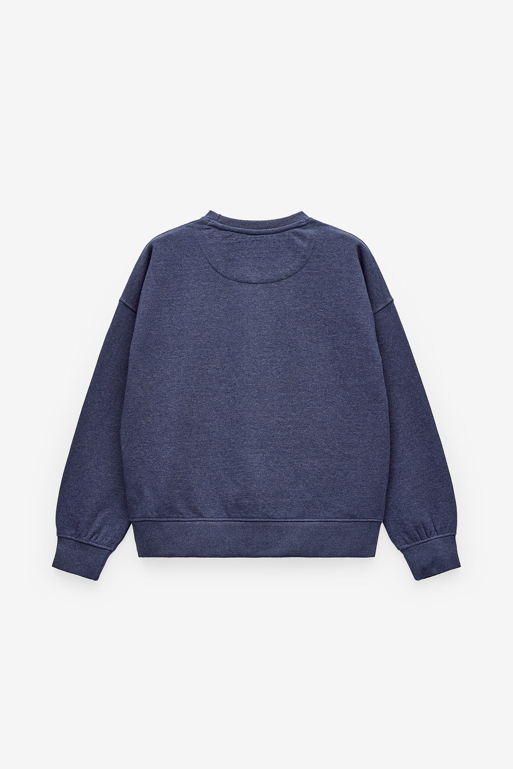SWEATSHIRT BÁSICA COM DECOTE REDONDO