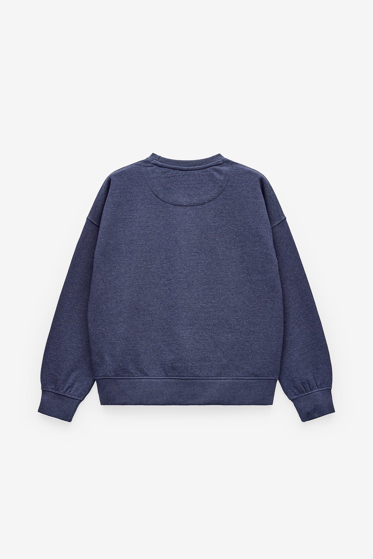 SWEATSHIRT BÁSICA COM DECOTE REDONDO