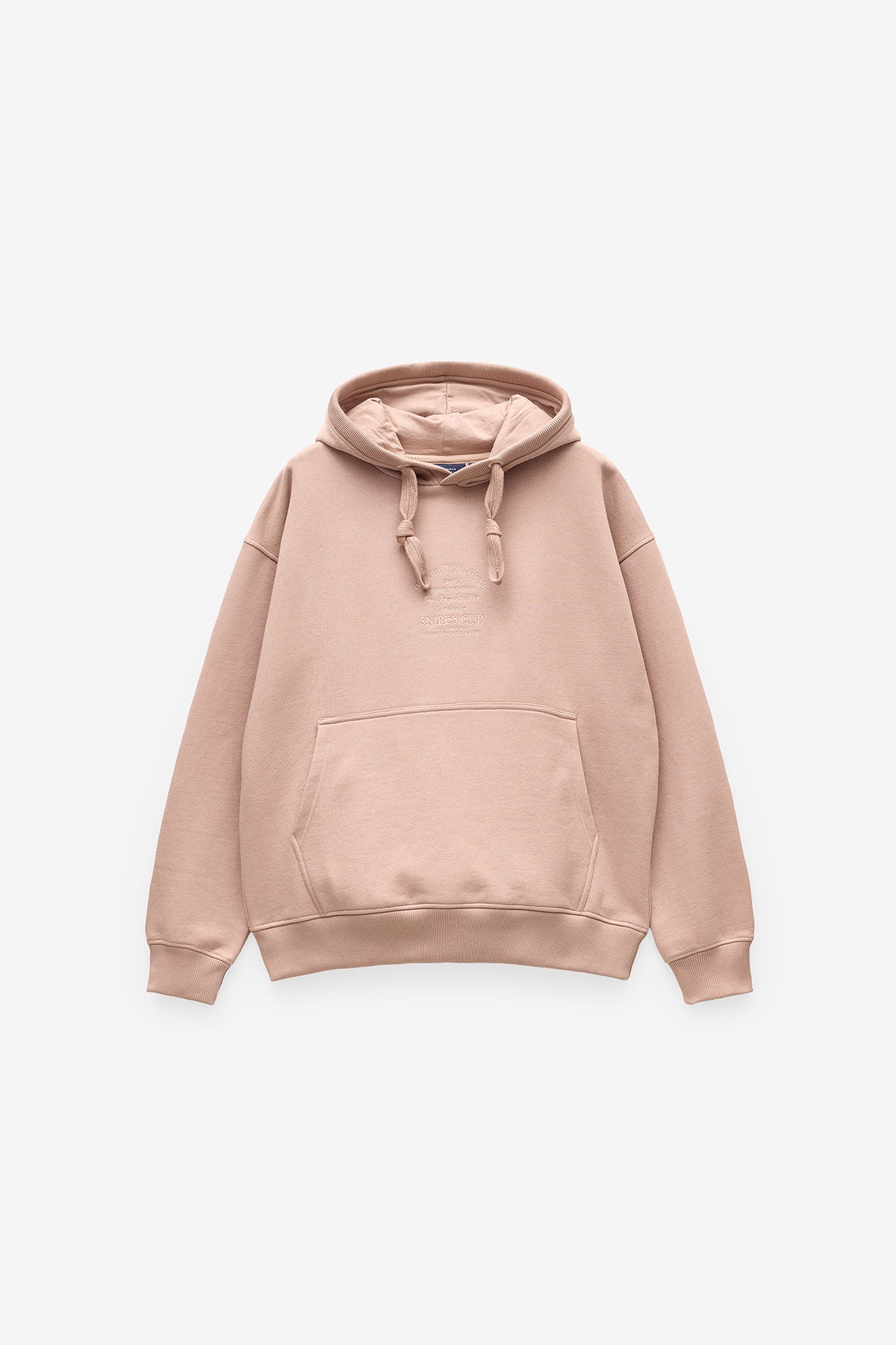 SWEATSHIRT COM CAPUZ E BORDADO