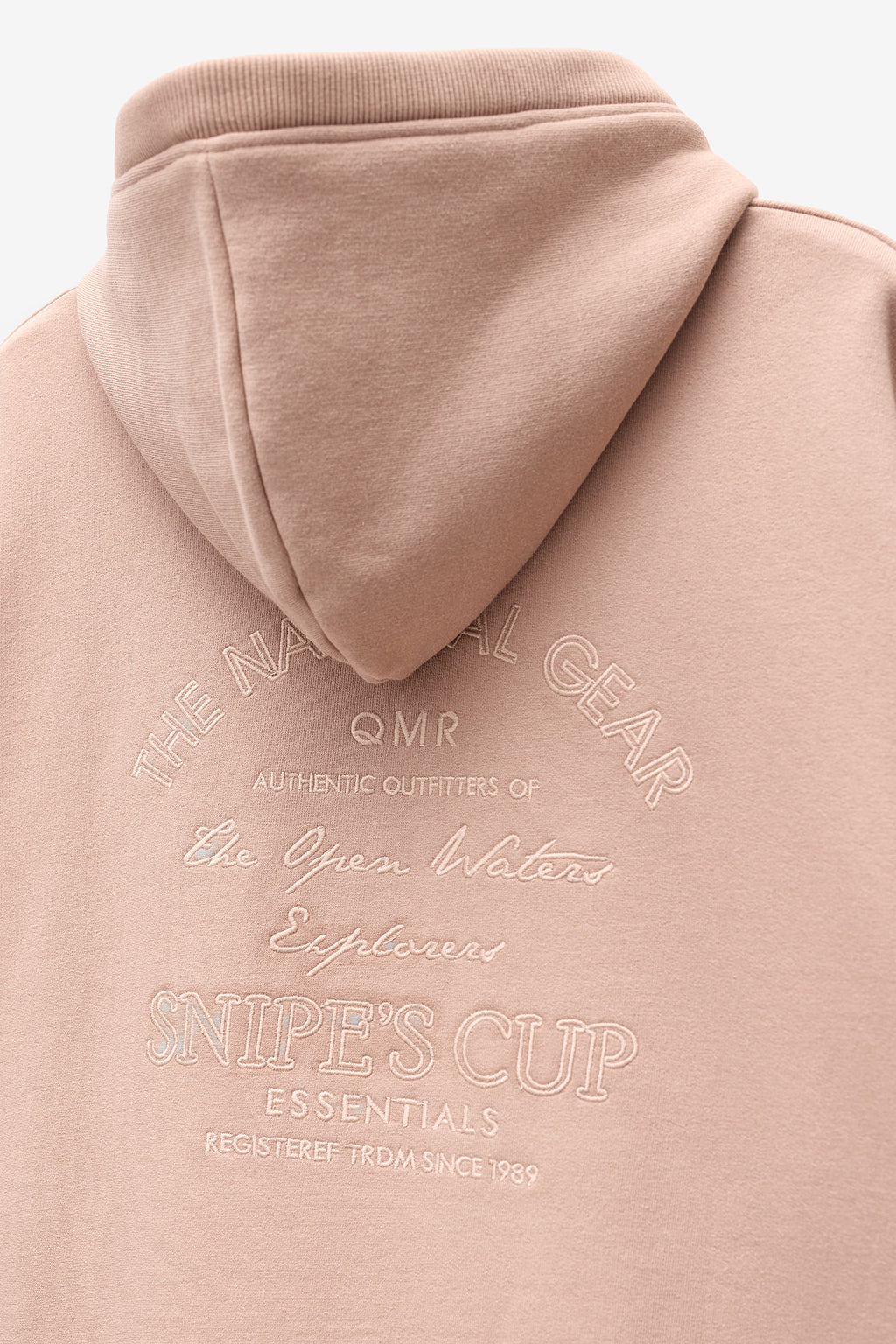SWEATSHIRT COM CAPUZ E BORDADO