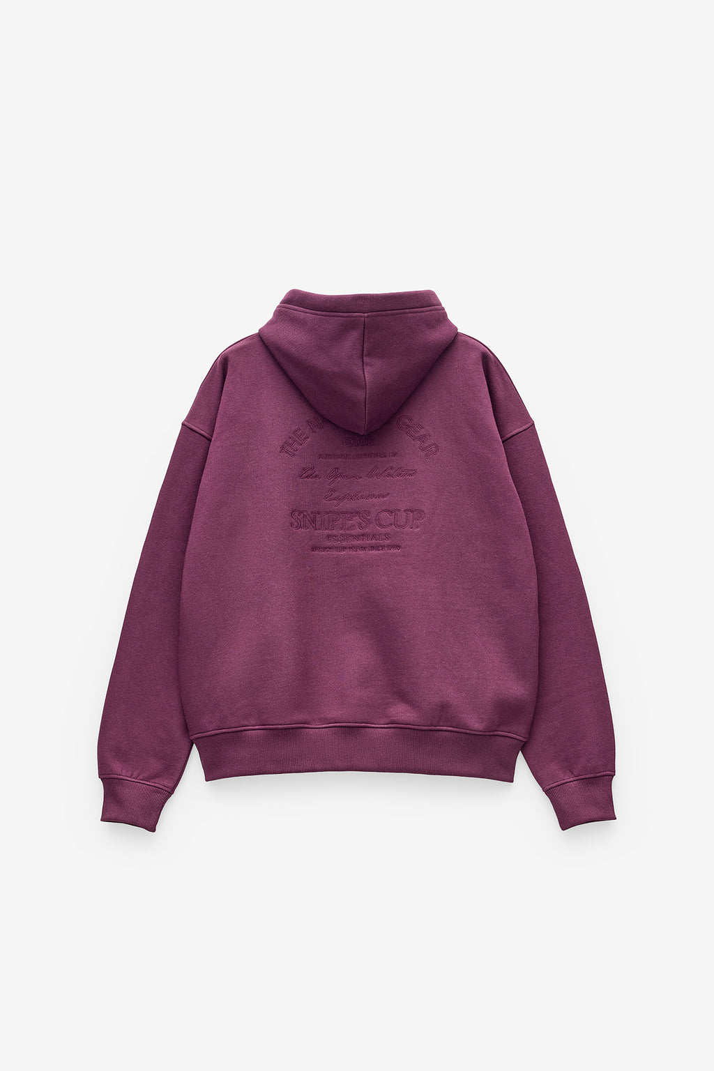 SWEATSHIRT COM CAPUZ E BORDADO