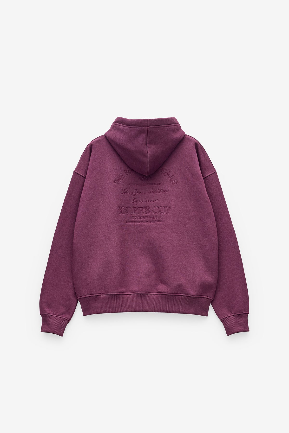 SWEATSHIRT COM CAPUZ E BORDADO