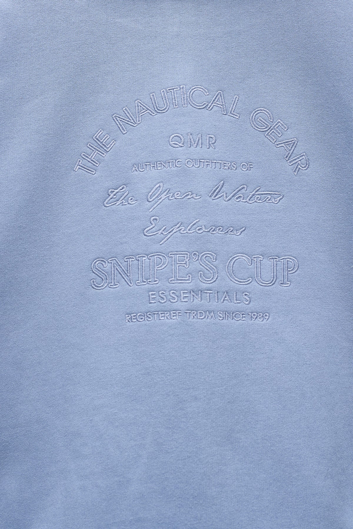 SWEATSHIRT COM CAPUZ E BORDADO