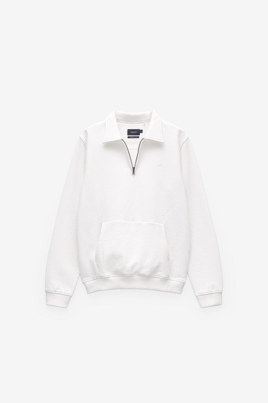 SWEATSHIRT COM FECHO GARMENT DYE