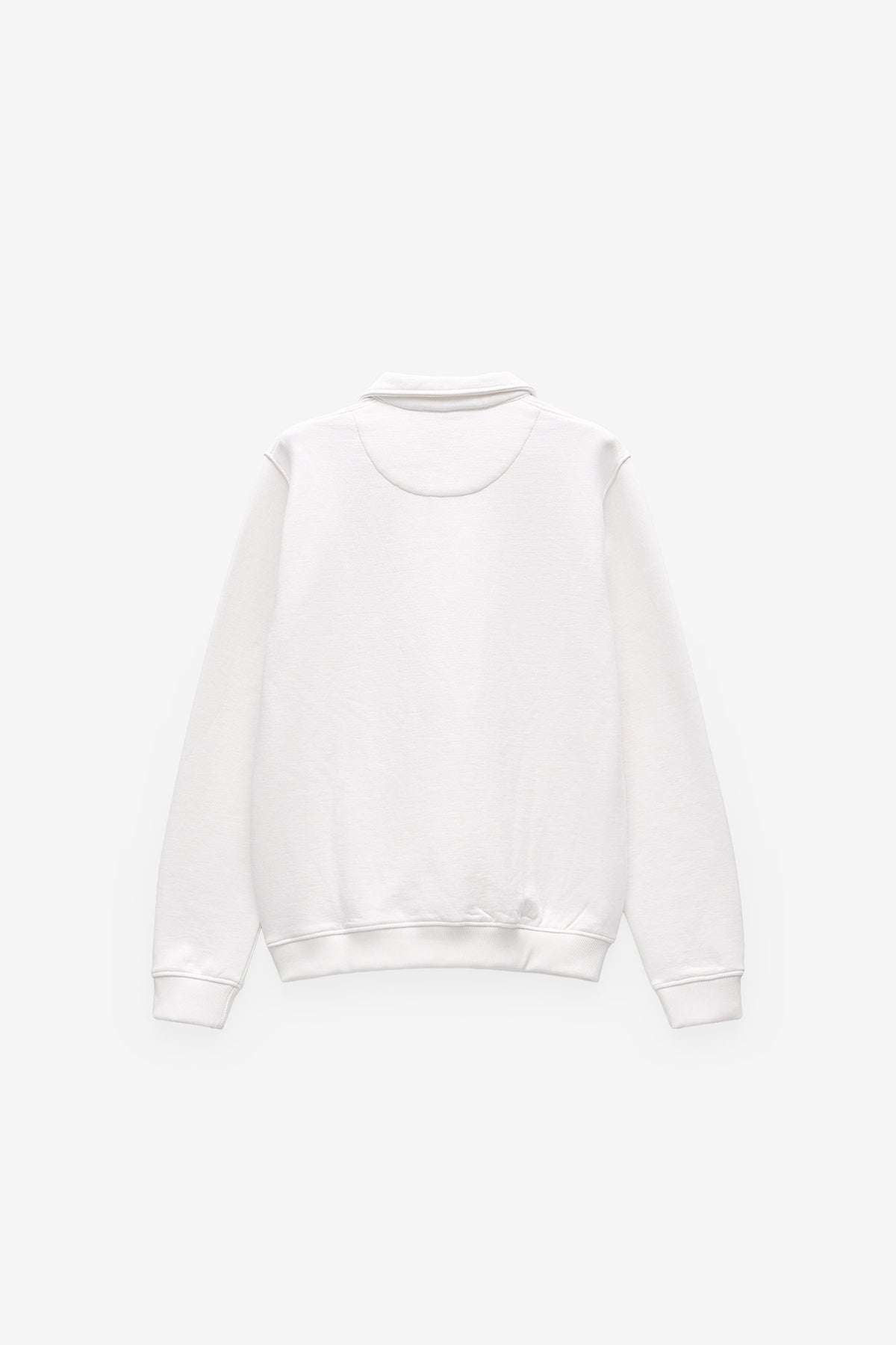 SWEATSHIRT COM FECHO GARMENT DYE