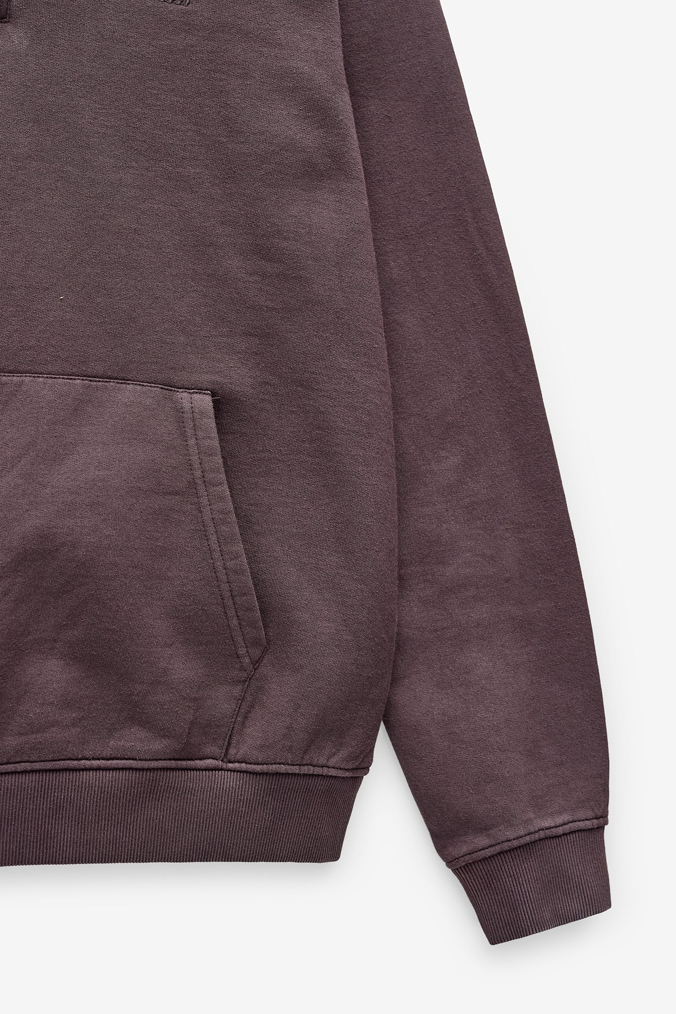 SWEATSHIRT COM FECHO GARMENT DYE