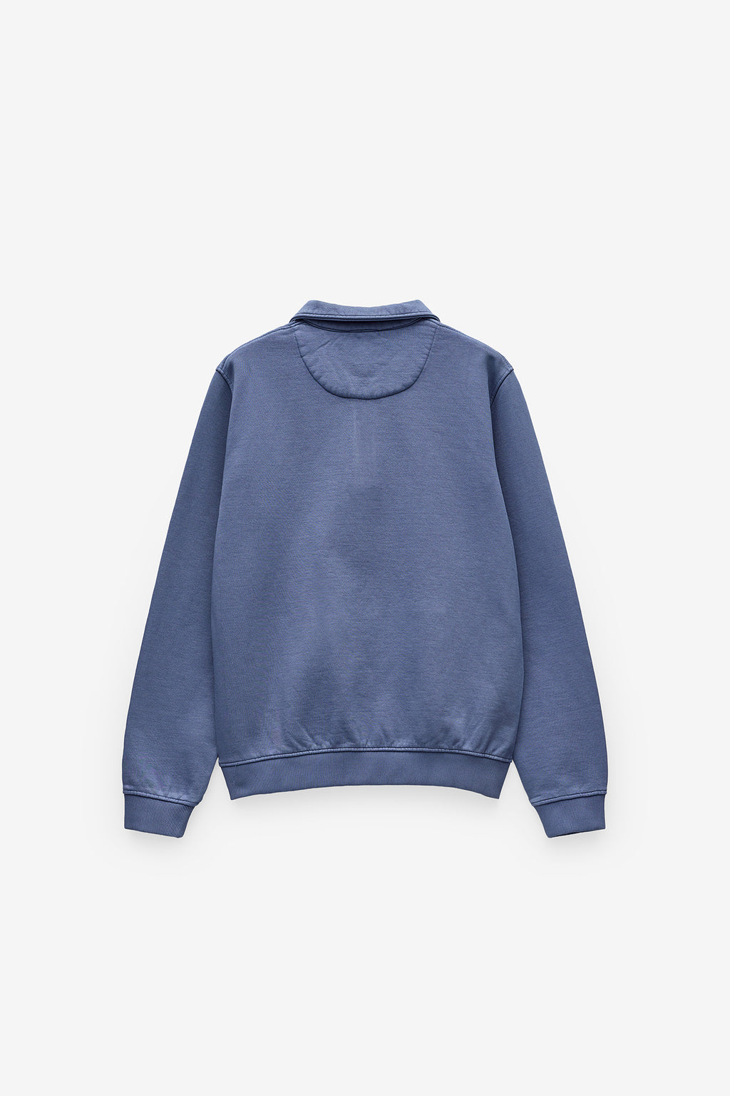SWEATSHIRT COM FECHO GARMENT DYE