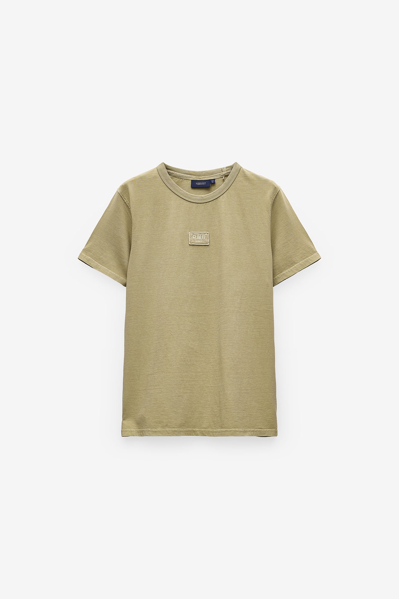 T-SHIRT GARMENT DYE COM BORDADO
