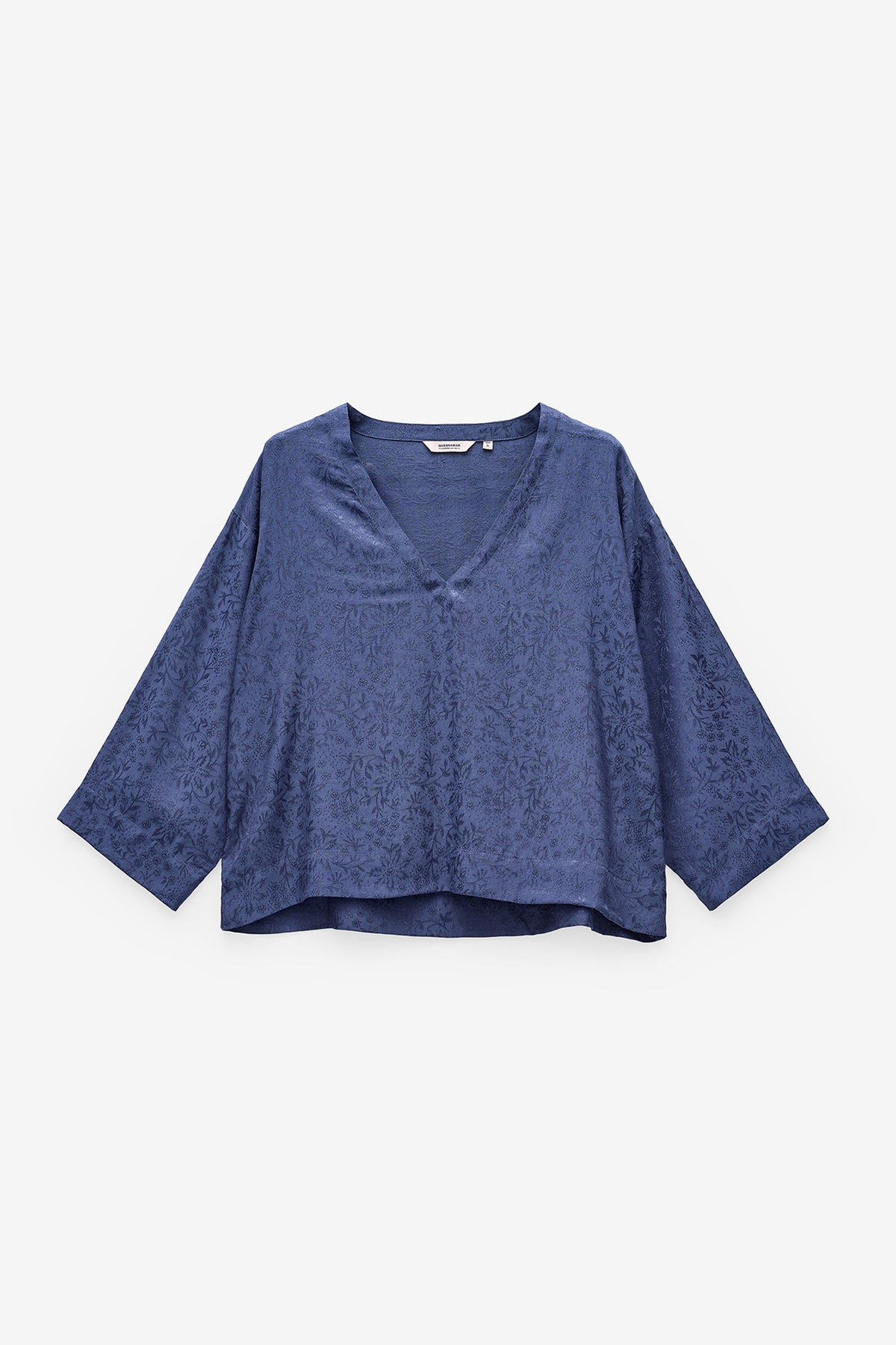 TÚNICA JACQUARD DECOTE EM V