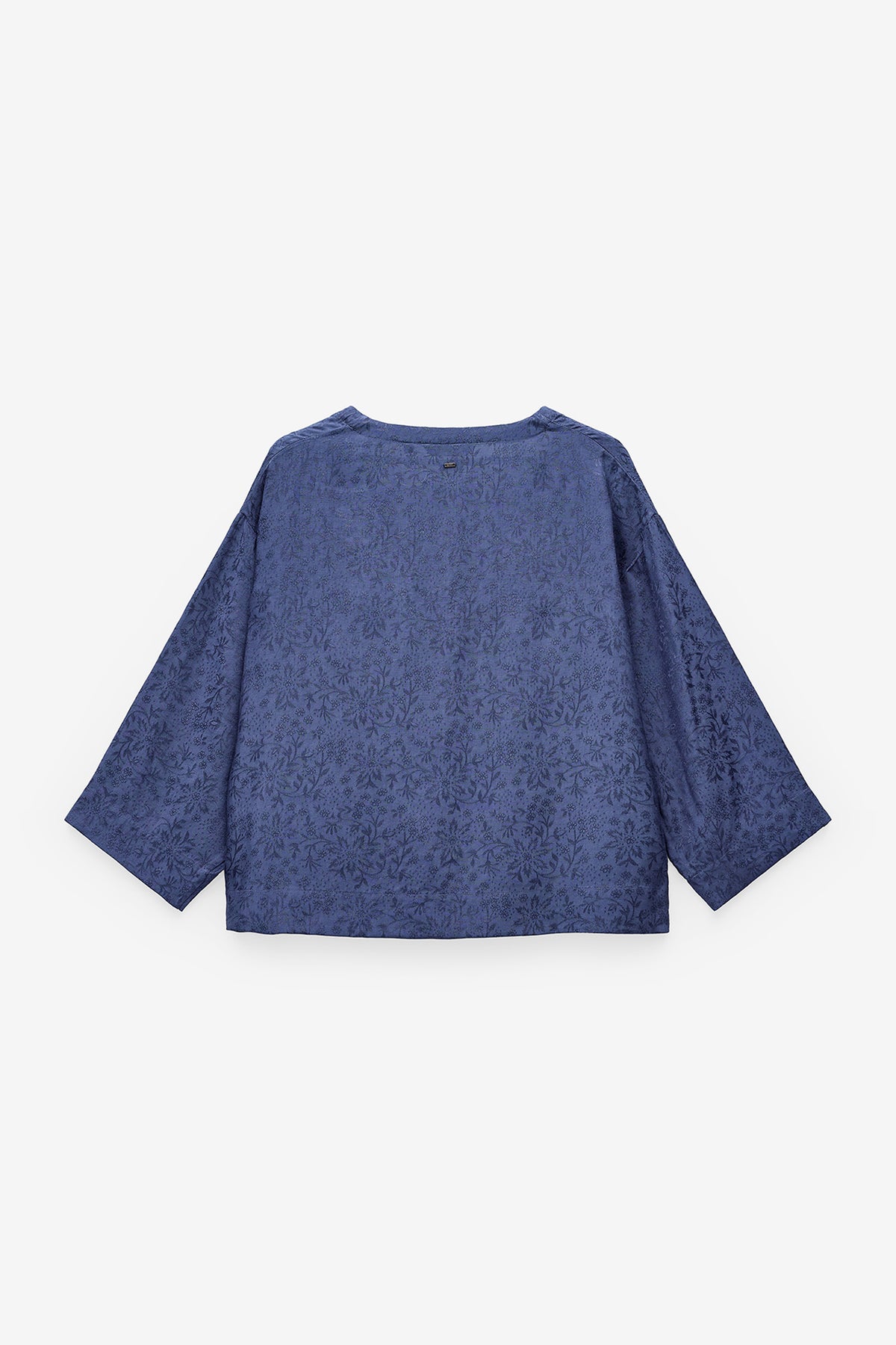 TÚNICA JACQUARD DECOTE EM V