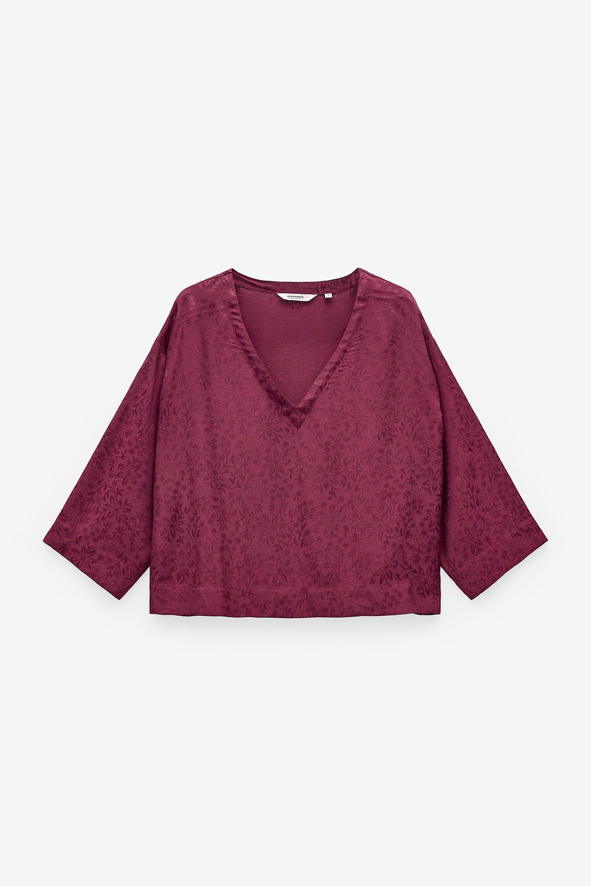 TÚNICA JACQUARD DECOTE EM V