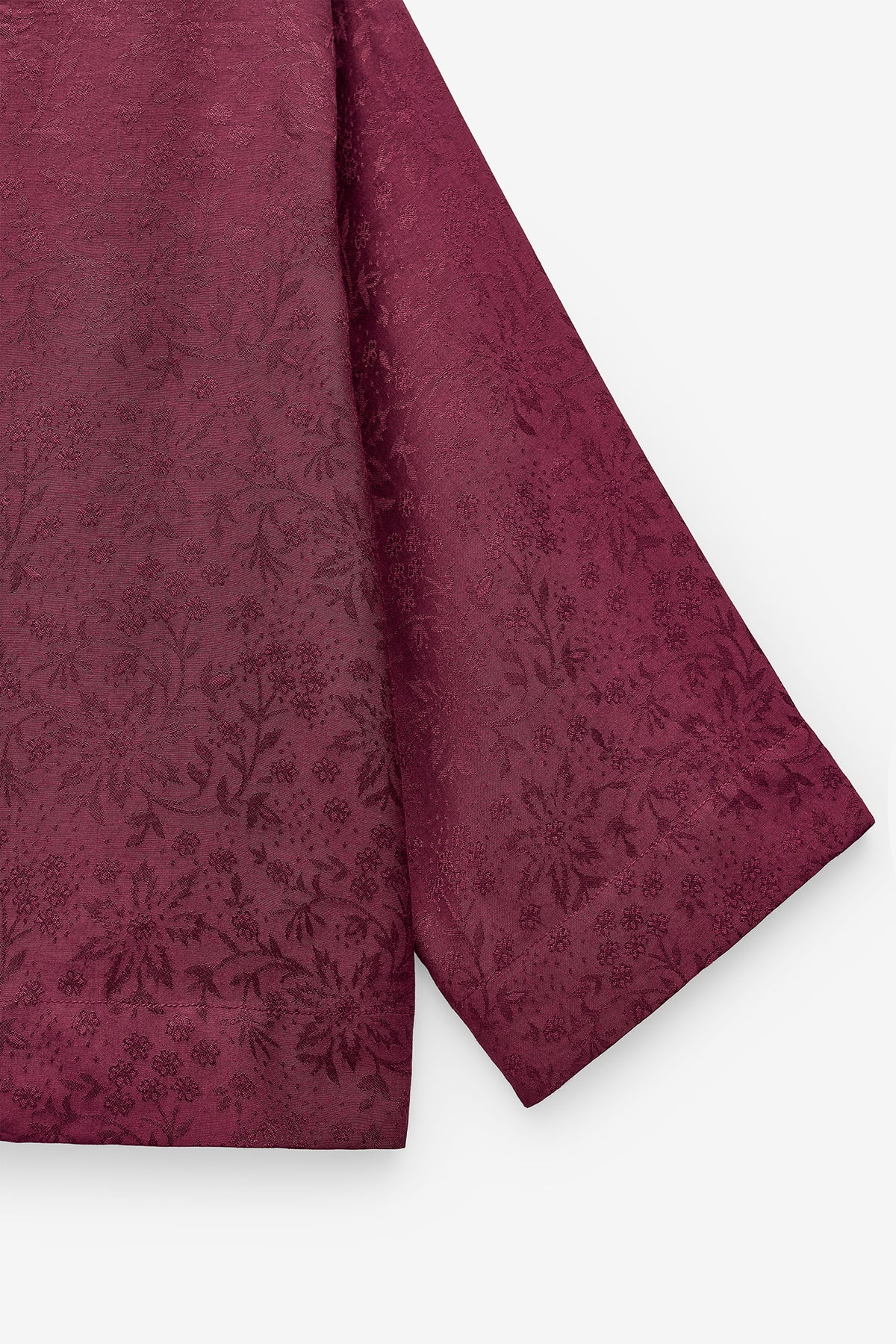 TÚNICA JACQUARD DECOTE EM V