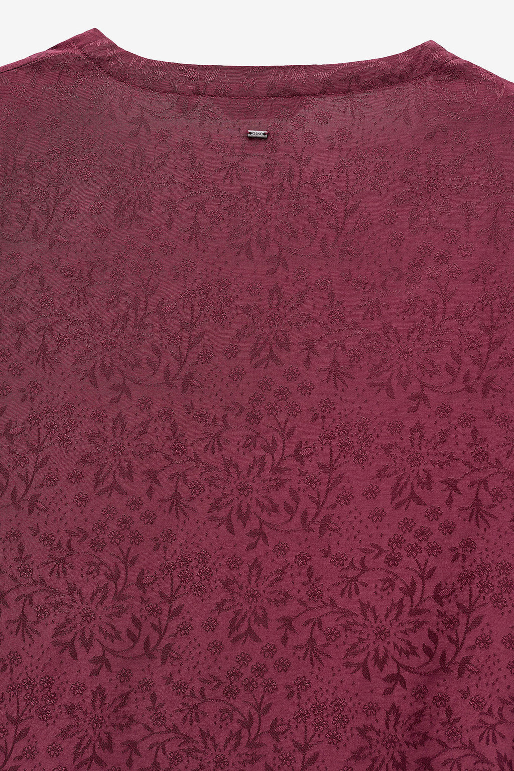 TÚNICA JACQUARD DECOTE EM V