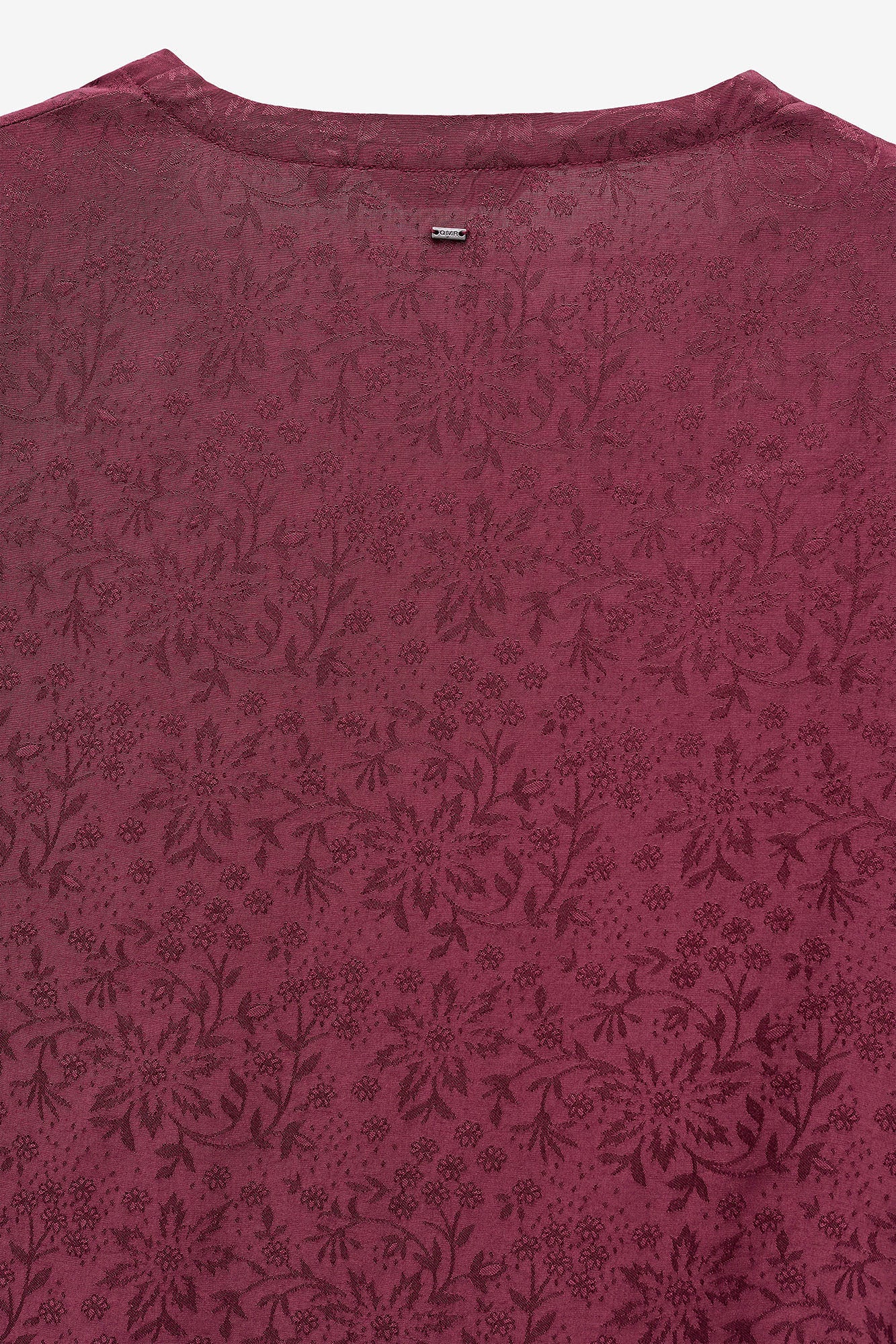 TÚNICA JACQUARD DECOTE EM V