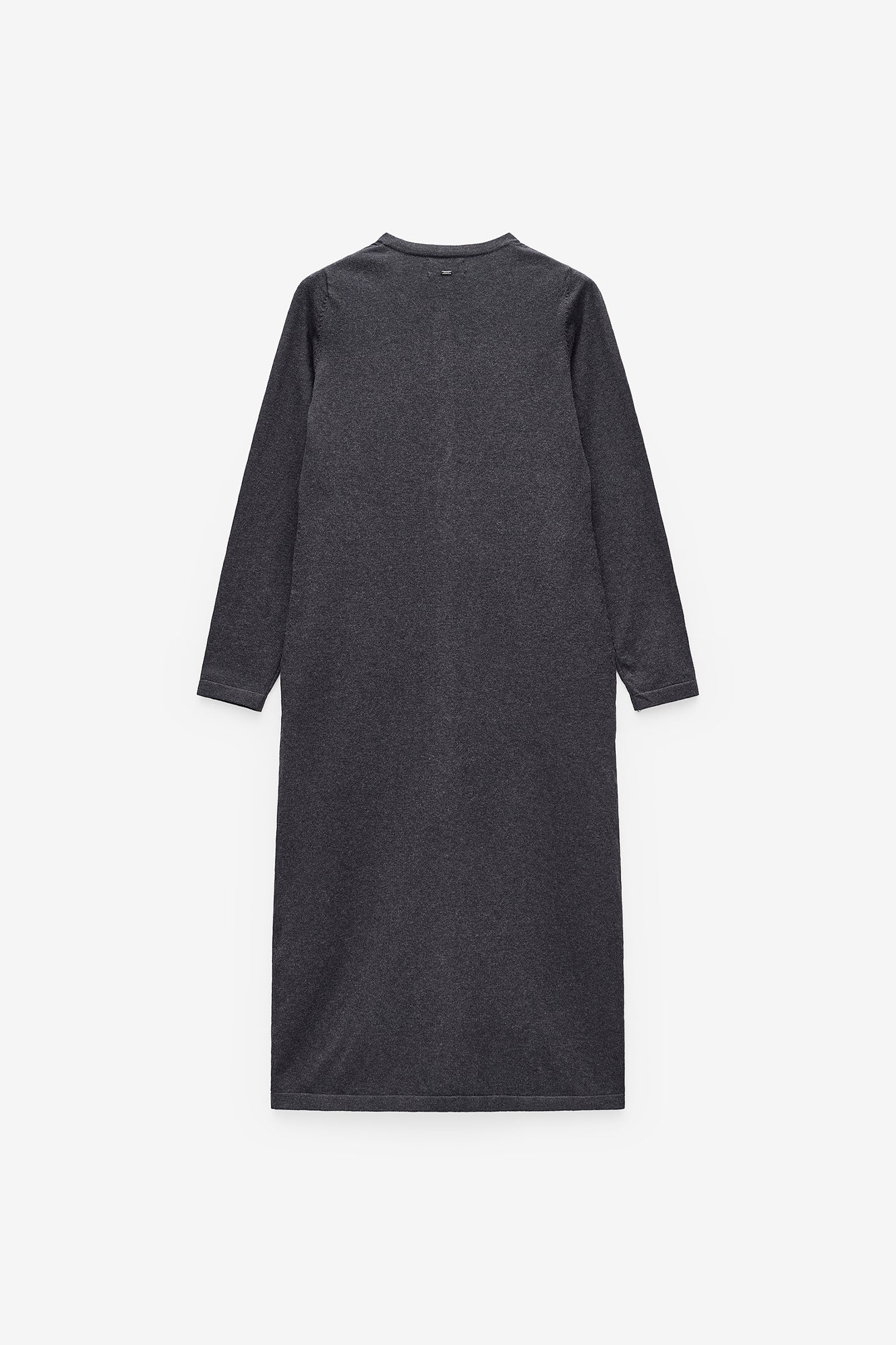 VESTIDO DE MALHA COM BOTÕES