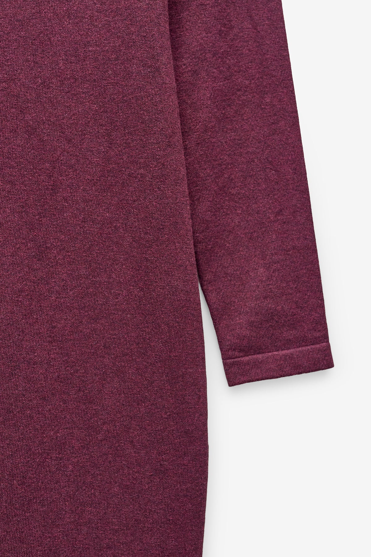 VESTIDO DE MALHA COM BOTÕES