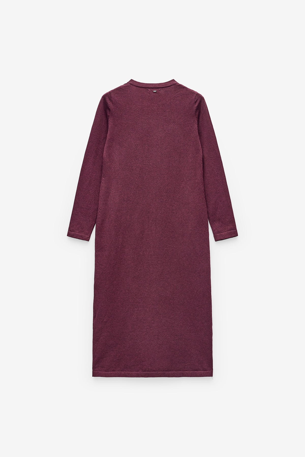 VESTIDO DE MALHA COM BOTÕES